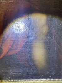 Italian school, follower of Sebastiano del Piombo (1485-1547): John the Baptist in the desert, oil on canvas, 18th C.