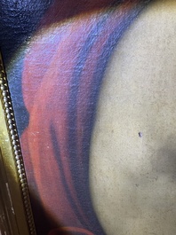 Italian school, follower of Sebastiano del Piombo (1485-1547): John the Baptist in the desert, oil on canvas, 18th C.