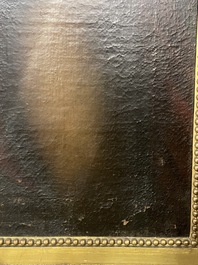 Italian school, follower of Sebastiano del Piombo (1485-1547): John the Baptist in the desert, oil on canvas, 18th C.