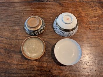 Een diverse collectie porselein en steengoed, China, Vietnam en Thailand, 16de/20ste eeuw