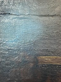 Italian school, follower of Sebastiano del Piombo (1485-1547): John the Baptist in the desert, oil on canvas, 18th C.