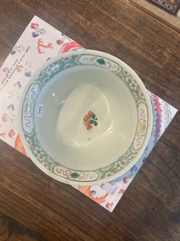 Bol en porcelaine de Chine famille verte &agrave; d&eacute;cor d'un faisan, Kangxi