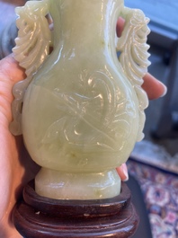 Collection de sept sculptures en pierre dure, dont du jade, du quartz et de l'&oelig;il de tigre, Chine, 19&egrave;me/20&egrave;me si&egrave;cle