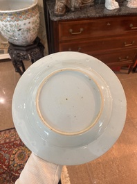 Collection vari&eacute;e en porcelaine de Chine bleu, blanc et famille rose, Yongzheng et post&eacute;rieur