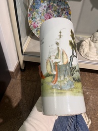 Collection vari&eacute;e en porcelaine de Chine famille rose, qianjiang cai et blanc de Chine, 19&egrave;me/20&egrave;me si&egrave;cle