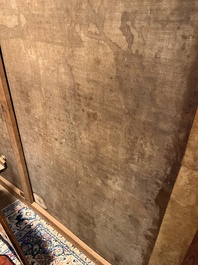 &Eacute;cole italienne: La troupe musicale, huile sur toile, 17&egrave;me si&egrave;cle