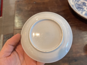 Service &agrave; th&eacute; en porcelaine de Chine dor&eacute; &agrave; d&eacute;cor de papillon, Qianlong