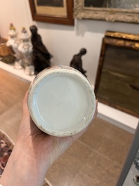 Collection vari&eacute;e en porcelaine de Chine famille rose, verte et qianjiang cai, 19&egrave;me/20&egrave;me si&egrave;cle