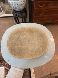 Collection vari&eacute;e en porcelaine de Chine bleu, blanc et famille rose, Yongzheng et post&eacute;rieur