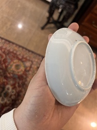 Collection vari&eacute;e en porcelaine de Chine bleu, blanc et famille rose, Yongzheng et post&eacute;rieur