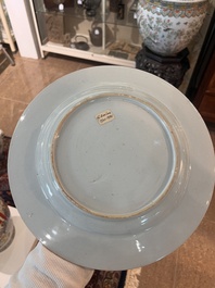 Collection vari&eacute;e en porcelaine de Chine bleu, blanc et famille rose, Yongzheng et post&eacute;rieur