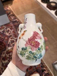 Collection vari&eacute;e en porcelaine de Chine famille rose, verte et qianjiang cai, 19&egrave;me/20&egrave;me si&egrave;cle