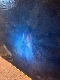 &Eacute;cole italienne: La troupe musicale, huile sur toile, 17&egrave;me si&egrave;cle