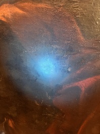 &Eacute;cole italienne: La troupe musicale, huile sur toile, 17&egrave;me si&egrave;cle