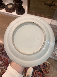 Collection vari&eacute;e en porcelaine de Chine famille rose, verte et qianjiang cai, 19&egrave;me/20&egrave;me si&egrave;cle