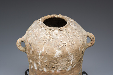 A large Roman terracotta amphora, 1st-3rd C.