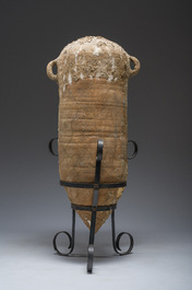 A large Roman terracotta amphora, 1st-3rd C.