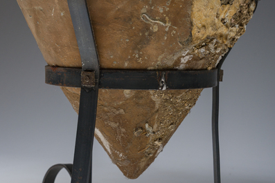 A large Roman terracotta amphora, 1st-3rd C.