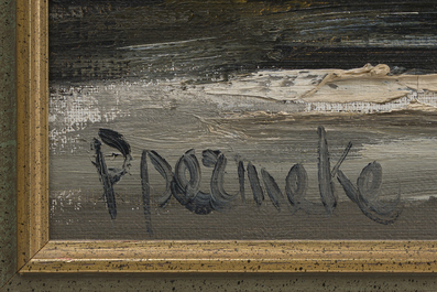 Paul Permeke (1918-1990): Drie marines, olie op doek en board