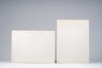 A varied collection of four various graphic works, 17th/20th C.