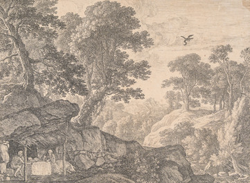 A varied collection of four various graphic works, 17th/20th C.