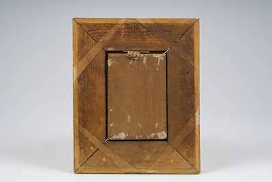 Ernest Wante (1872-1960): 'De moeder van smerten', oil on panel, dated 1926