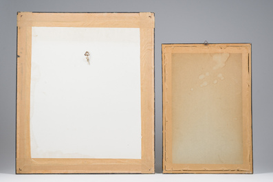 A varied collection of four various graphic works, 17th/20th C.