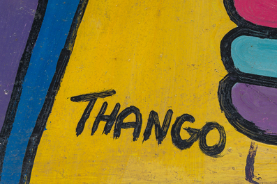 Fran&ccedil;ois Thango (1936-1981): Droomwereld, olie op board