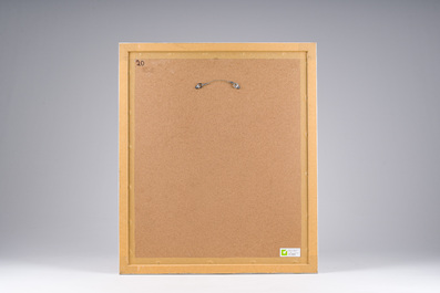 Roger Raveel (1921-2013): 'Tegenover het vlak', etching, ed. 58/100, (2007)