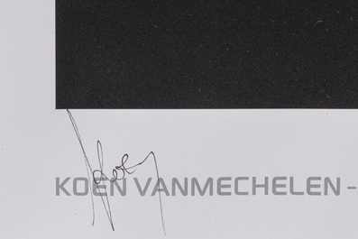 Koen Vanmechelen (1965): 'The Pied Chapel - C.C.P. - March 2014', serigraph in colours, ed. 10/100, dated 2014