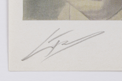 Luc Tuymans (1958): 'Ex Libris' (The Valley), print, (2014)