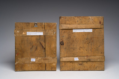 Three various Russian orthodox icons, 19th C.