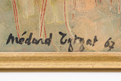 M&eacute;dard II Tytgat (1916-1997): Landscape, oil on canvas, dated (19)67
