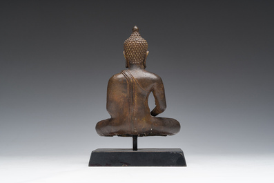 A Thai bronze Buddha, Ayutthaya period, 15th/16th C.
