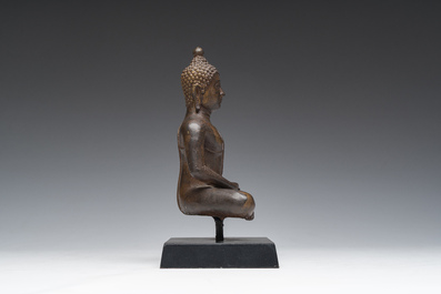 A Thai bronze Buddha, Ayutthaya period, 15th/16th C.