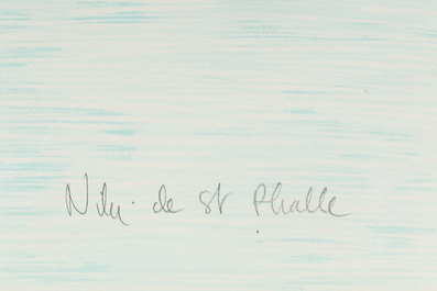 Niki de Saint Phalle (1930&ndash;2002): 'Le Mannequin et la modiste', lithograph in colours, ed. 131/250, (1993)