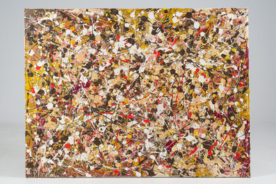 Jan Stuer (1956): 'Powerful image', acrylic on canvas, dated 2000