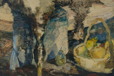 Albert Saverys (1886&ndash;1964): Still life with game birds, oil on canvas