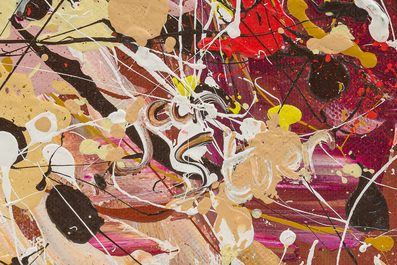 Jan Stuer (1956): 'Powerful image', acrylic on canvas, dated 2000