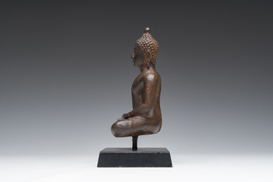 A Thai bronze Buddha, Ayutthaya period, 15th/16th C.