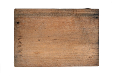 A Belgian or French oak Gothic Revival 'armorial' panel, 19th C.
