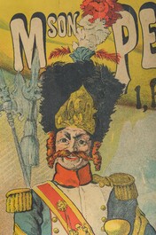 A 'Maison Peignon - 1, Rue d'Erlon, Nantes - Costumes for cavalcades &amp; soir&eacute;es' poster, Gu&eacute;neux Fr&egrave;res, early 20th C.