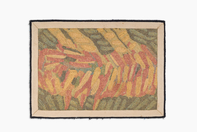 Karel Appel (1921-2006, after): 'Clown Cat', wool tapestry