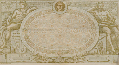 Three Belgian 1000 franc banknotes featuring Neptune and Salacia issued by the National Bank of Belgium, dated 1909-1919
