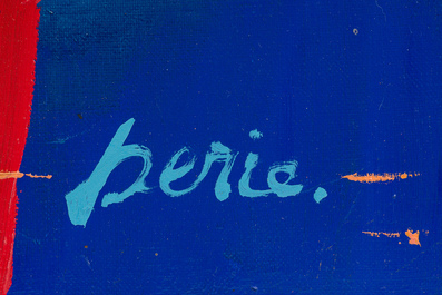Frank Derie (1946-2009): 'Hier is je ontbijt schat', acrylic on canvas