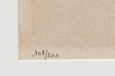 European school: Five various graphic works, 20th C.