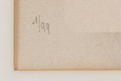 European school: Five various graphic works, 20th C.