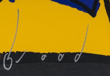 Herman Brood (1946-2001): 'City life', serigraph in colours, ed. 140/150
