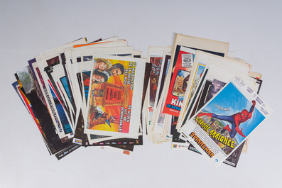 A particularly extensive collection of posters relating to horror, science fiction and adventure films, 20th/21st C.
