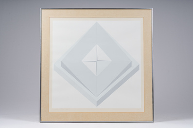 Belgian school: Five various graphic works, 20th C.